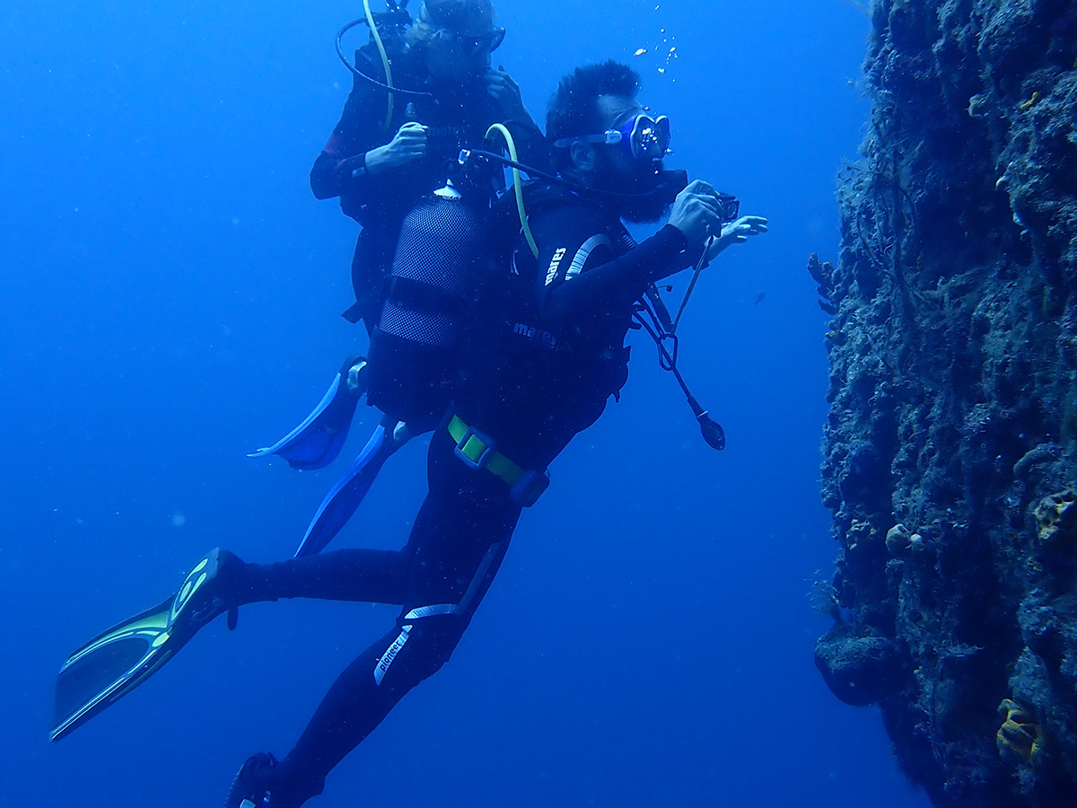Patmos wall diving 003